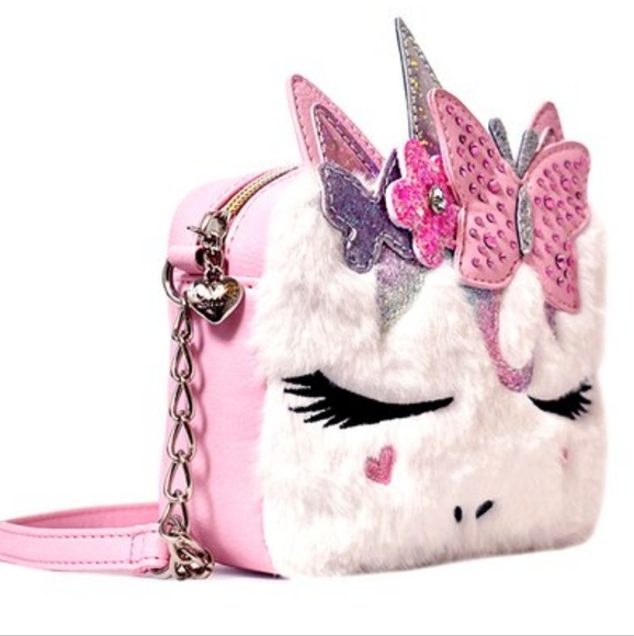 😺MISS GWENs OMG ACCESSORIES Butterfly Crown Unicorn Crossbody - Picture 2 of 12